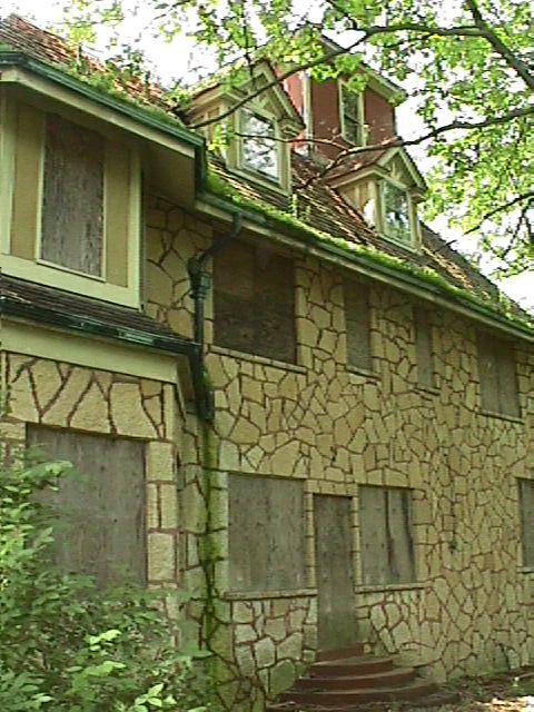 View of the east side of the building
